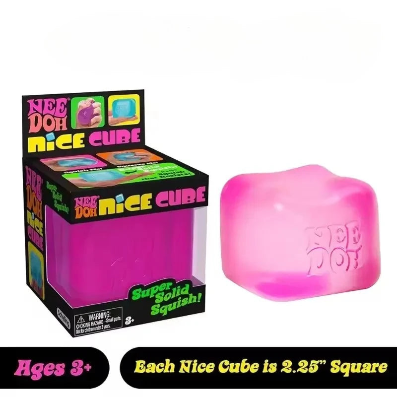 NeeDoh Nice Cube — Stress Relief Toy