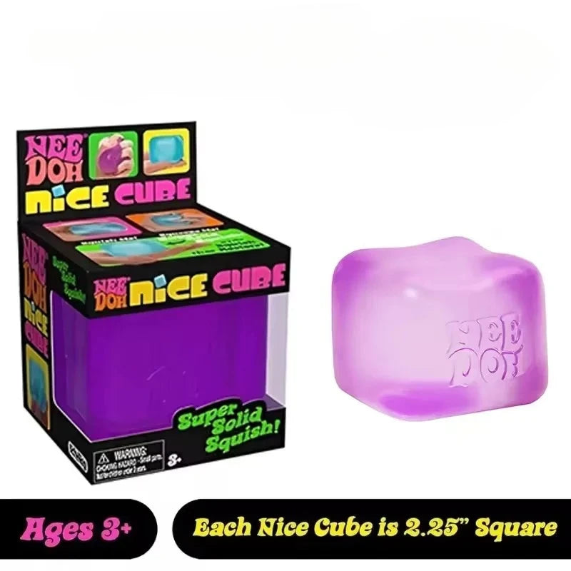 NeeDoh Nice Cube — Stress Relief Toy