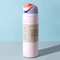 Best-selling Fruit Car Cup Stainless Steel Insulated Cup Large-capacity Portable Handheld Sports Exclusive Water Cup
