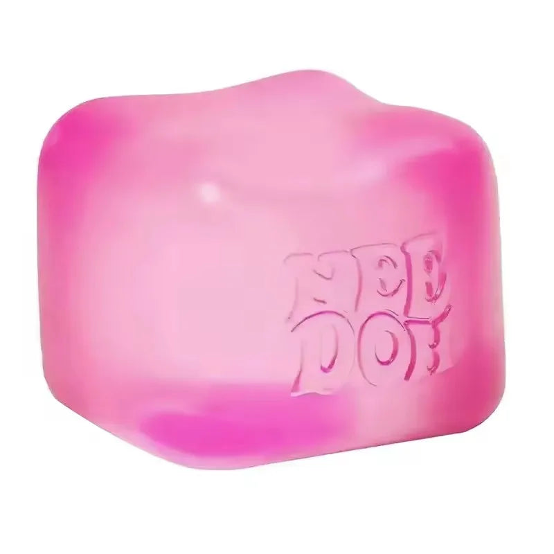2026 New Pinch Candy Jellyfish Flow Pattern Cube Slow Rebound Stress Relief Maltose Pinch Stress Relief Toy Children's Gift