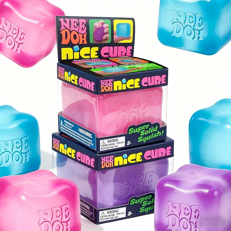 NeeDoh Nice Cube — Stress Relief Toy