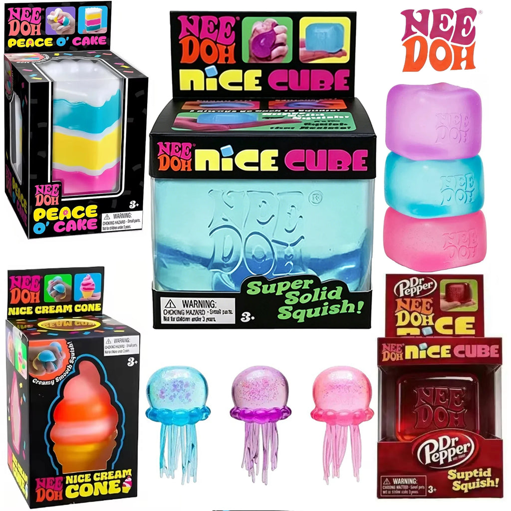 NeeDoh Nice Cube — Stress Relief Toy